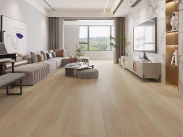 SPC Klikvloer LithoFloor Houtlook Gaia Honey 18,3x122, 60 cm of meer, Nieuw, 10 m² of meer, Vloertegels