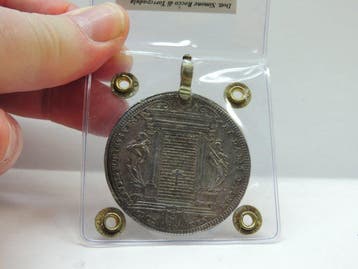 Italie, États Pontificaux Clemente XIII (1758-1769). Piastra