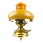 Sunflower Vacuum Oil Company - Tafellamp - Opaline glas