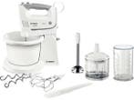 Veiling - Bosch MFQ36490 Keuken-hand mixer Wit, Elektronische apparatuur, Keukenmixers, Gebruikt