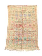 Boho Chic Marokkaans Berber-woltapijt 180 x 280 cm , Berber, Nieuw