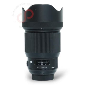 Sigma 85mm 1.4 DG HSM ART (Nikon F) nr. 2268, Ophalen of Verzenden, Zo goed als nieuw