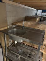 RVS tafel 116x75x91 lxbxh, Ophalen of Verzenden, Nieuw in verpakking