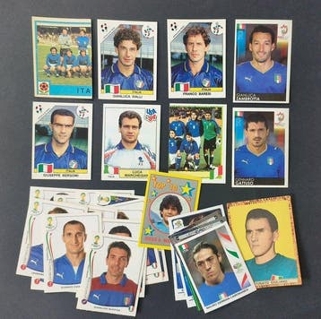 2000 Panini Lotto 31 Figurine Italia Panini Vialli Baresi