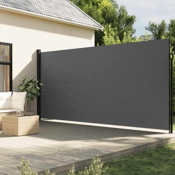 vidaXL Uitschuifbaar zijluifel antraciet 200x300 cm, Verzenden