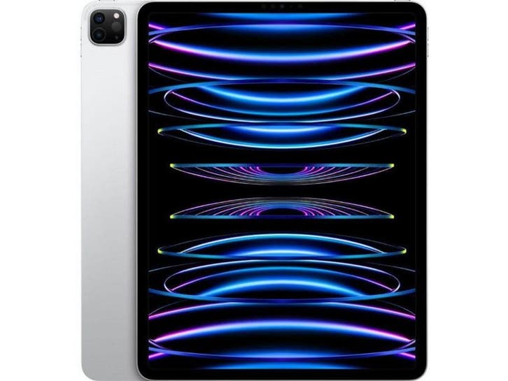 Apple iPad Pro 12.9 (2022) - 256GB Wi-Fi - M2-chip - Zilver, Computers en Software, Apple iPads, Zo goed als nieuw, Verzenden