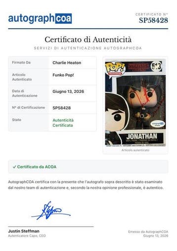 Funko - Funko Pop - di Jonathan Byers dalla serie Stranger