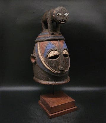 Superbe Masque casque - Mende - Sierra Leone (Sans prix de
