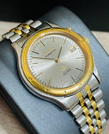 Seiko - SQ100 Gents Kinetic Watch 5M42-0C70 1960-1969