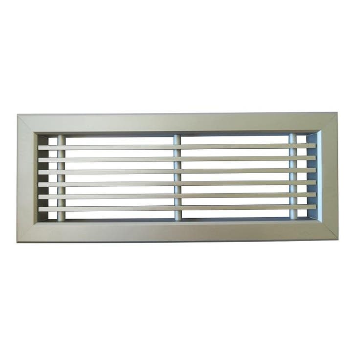 Vloerrooster 300 x 100 mm - LUXE LIJN - aluminium, Doe-het-zelf en Bouw, Ventilatie en Afzuiging, Nieuw, Verzenden