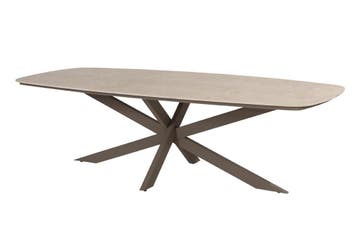 4 Seasons Outdoor Nevada low tuintafel terre met zandkleurig, Tuin en Terras, Nieuw