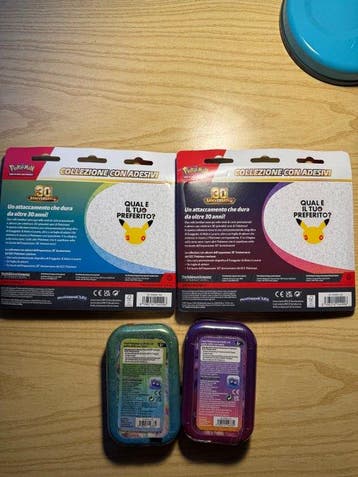 Pokémon TCG 30th Celebration – 2x Sticker Collection Blister