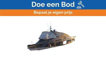 Bieden: Sessa Marine C68 aft net cover in beige, Watersport en Boten, Ophalen of Verzenden, Nieuw