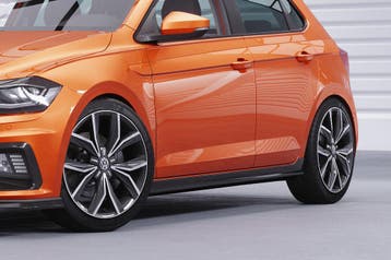 Zijskirts voor VW Polo VI 2G type AW SS462-K, Verzenden
