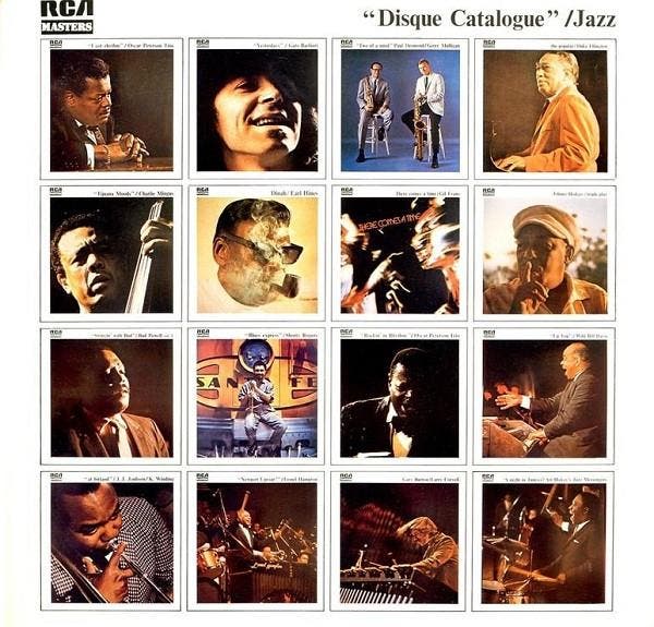 Various - Disque Catalogue / Jazz, Cd's en Dvd's, Vinyl | Pop, Gebruikt, Verzenden