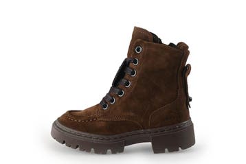 Nubikk Veterboots Meisjes in maat 23 Bruin, Kinderen en Baby's, Verzenden, Jongen of Meisje, Nubikk, Schoenen