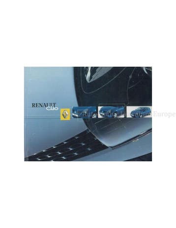 2002 RENAULT CLIO INSTRUCTIEBOEKJE NEDERLANDS