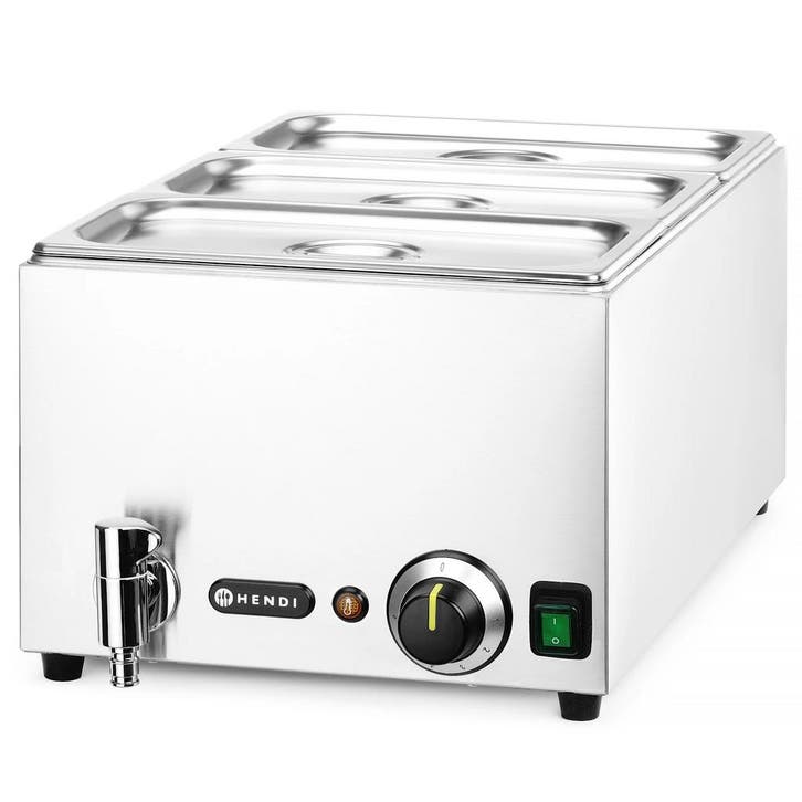 Bain-Marie | RANGER | Elektrisch | 1/1 GN | 30°C/85°C | 1kW, Zakelijke goederen, Horeca | Keukenapparatuur, Nieuw in verpakking
