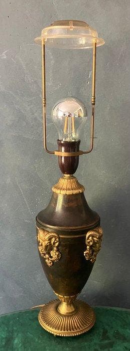 Tafellamp - Brons, Messing - Franse Beaux-Arts-urn, Antiek en Kunst