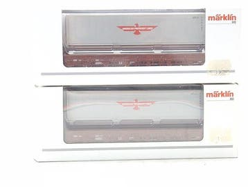 Märklin H0 - 00760-10/00760-11 - Modeltrein goederenwagon, Nieuw