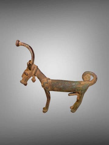 Cheval Dogon - klein bronzen paard - Dogon - Mali