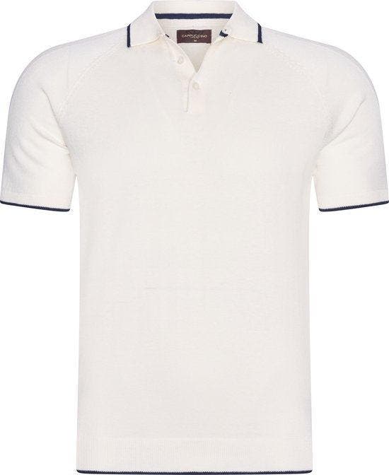 2dekans | Cappuccino Italia - Heren Polo SS Tipped Tricot, Kleding | Heren, Polo's, Ophalen of Verzenden