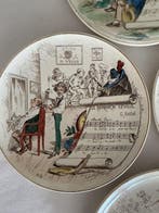 Terre de Fer - Creil & Montereau , assiettes parlantes ,