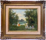 Suzanne Demarest (1900–1985) - La Seine à Argenteuil – Repos