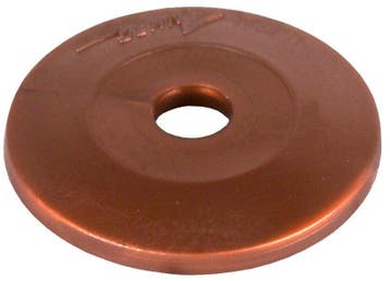 Dehn Cover Disc Plastic Brown For Conductor And Rod Holders, Doe-het-zelf en Bouw, Verzenden, Nieuw