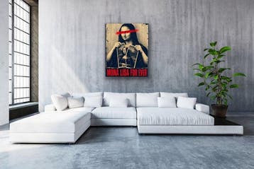 Eric Brumette - MONA LISA FOR EVER - Toile L