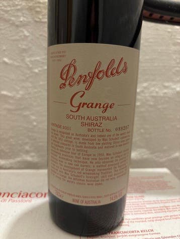2001 Penfolds Grange Bin 95 - Australie-Méridionale - 1