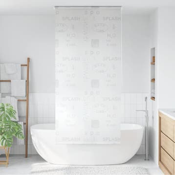 vidaXL Rolgordijn voor douche 80x240 cm splash, Verzenden, Nieuw