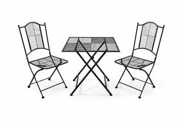Table (3) - Métal - Ensemble bistro - Élégance