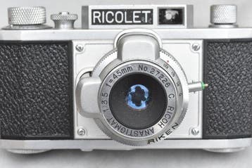 Riken, Ricoh Ricolet (1954 - first camera of Riken!), Nieuw