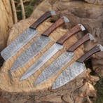 X - Keukenmes - Kitchen knife set - koksmes - Palissander,