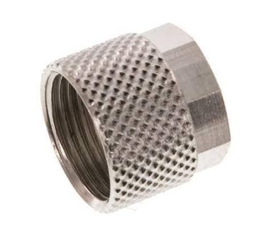 Écrou-raccord en laiton nickelé 10x8mm (M14x1) [10 pièces]., Verzenden