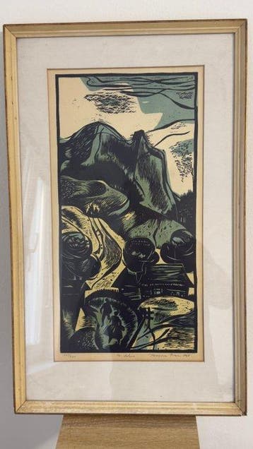 Ivan Horyna (1937-2009) - V doline (In the Valley), Antiek en Kunst