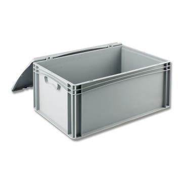 Dekselbak, krat, plastiek doos, stapelbak, sluitdeksel, Verzenden