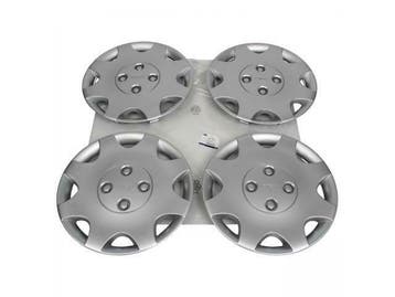 ORIGINELE Ford wieldoppen set 14 inch SILVER voor FOCUS I MK, Ophalen of Verzenden, Nieuw