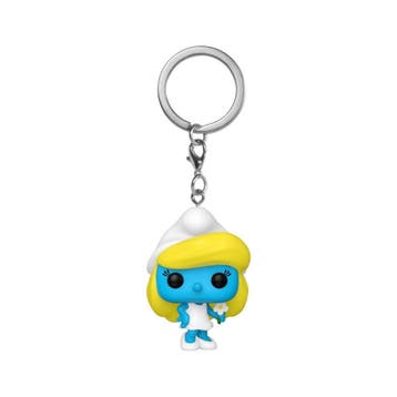 The Smurfs POP! Vinyl Sleutelhanger Smurfin 4 cm, Ophalen of Verzenden, Nieuw