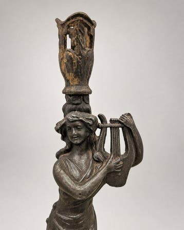 Epergne - Glas, Metaal