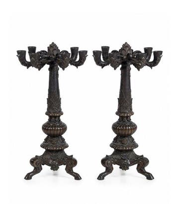 Importante par de candelabros (95 cm) - Kandelaber (2) -