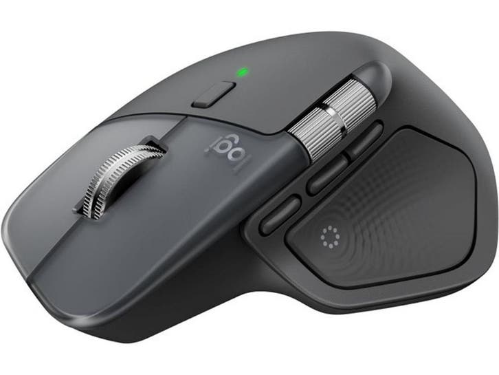 Logitech MX Master 4 - Draadloze muis - 8000dpi laser -, Computers en Software, Muizen, Zo goed als nieuw, Verzenden