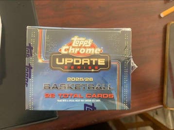 2025/26 Topps Chrome Cooper Flagg, Victor Wembanyama Carte, Collections