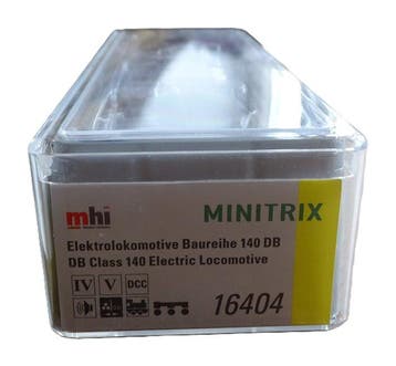 Minitrix N - 16404 - Elektrische locomotief (1) - BR140, Hobby en Vrije tijd, Nieuw
