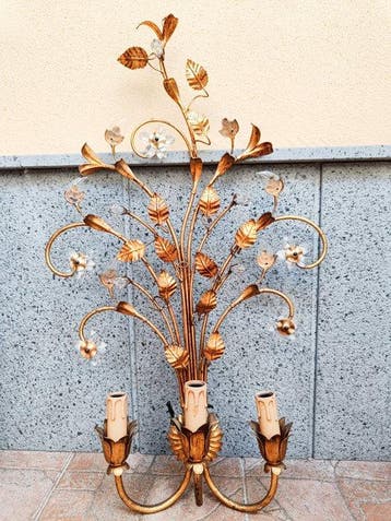 Banci Stile Fiorentino - Lustre - Applique murale Vintage, Antiek en Kunst, Antiek | Verlichting