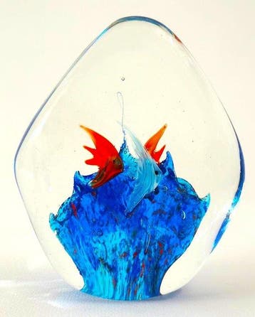Scultura Artistica Acquario Sommerso a Goccia - Italia,