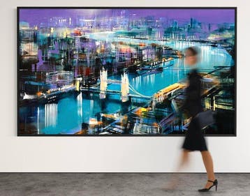 Prettau - Thames at 5 o’clock (diptych)
