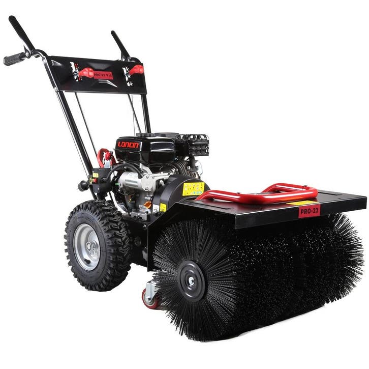 PRO-22 V1E Benzine Veegmachine - Elektro start, Tuin en Terras, Veegmachines, Nieuw