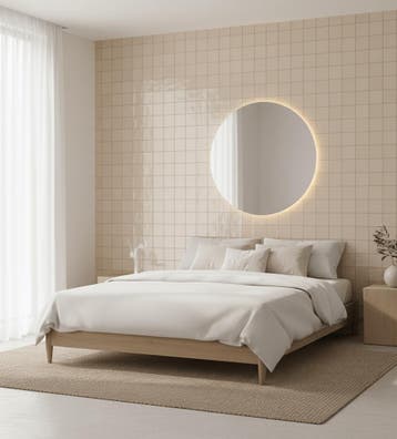 Wandtegel Revoir Balance Handvorm Hueso Beige Glans 10x10, Ophalen of Verzenden, Wandtegels